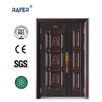 Puerta de acero de color cobre (RA-S157)